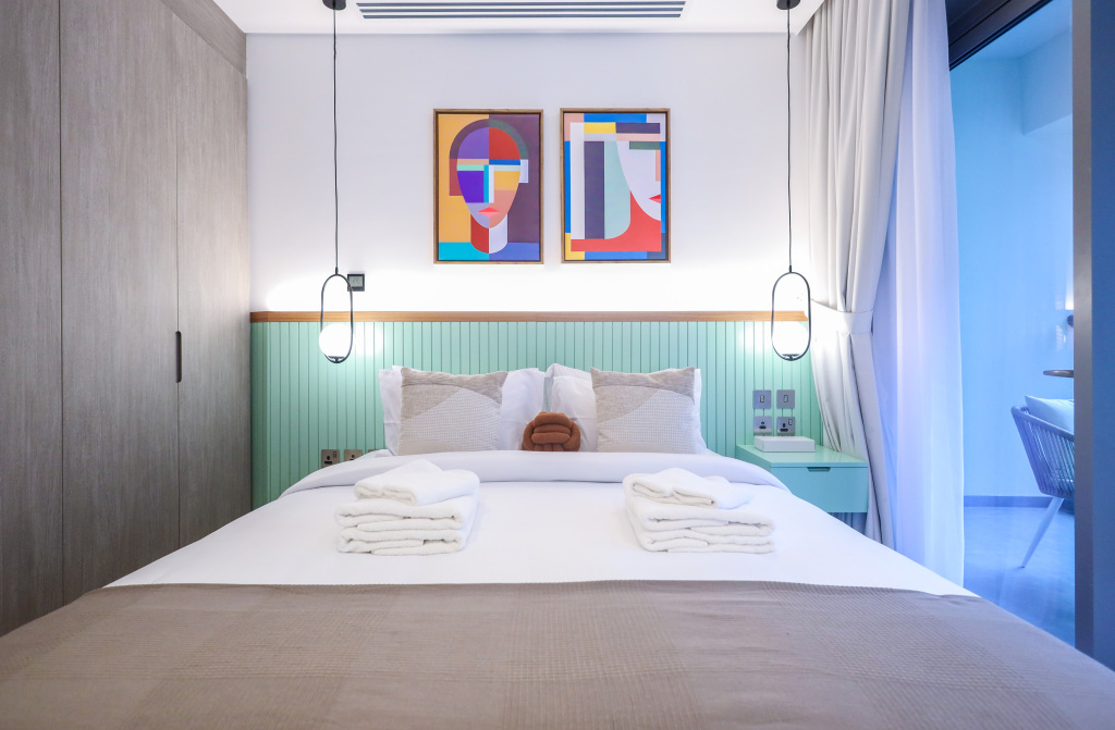 Дубай: Апартаменты Elite LUX Holiday Homes - Elegant 2BR Suite in Business Bay, Dubai
