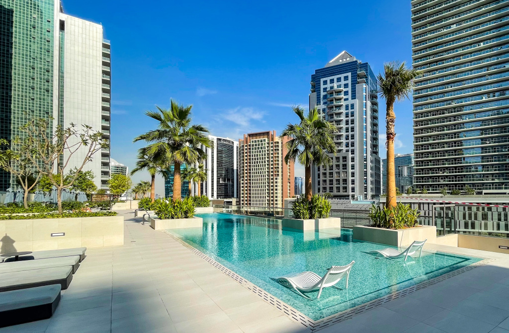 Дубай: Апартаменты Elite LUX Holiday Homes - Elegant 2BR Suite in Business Bay, Dubai