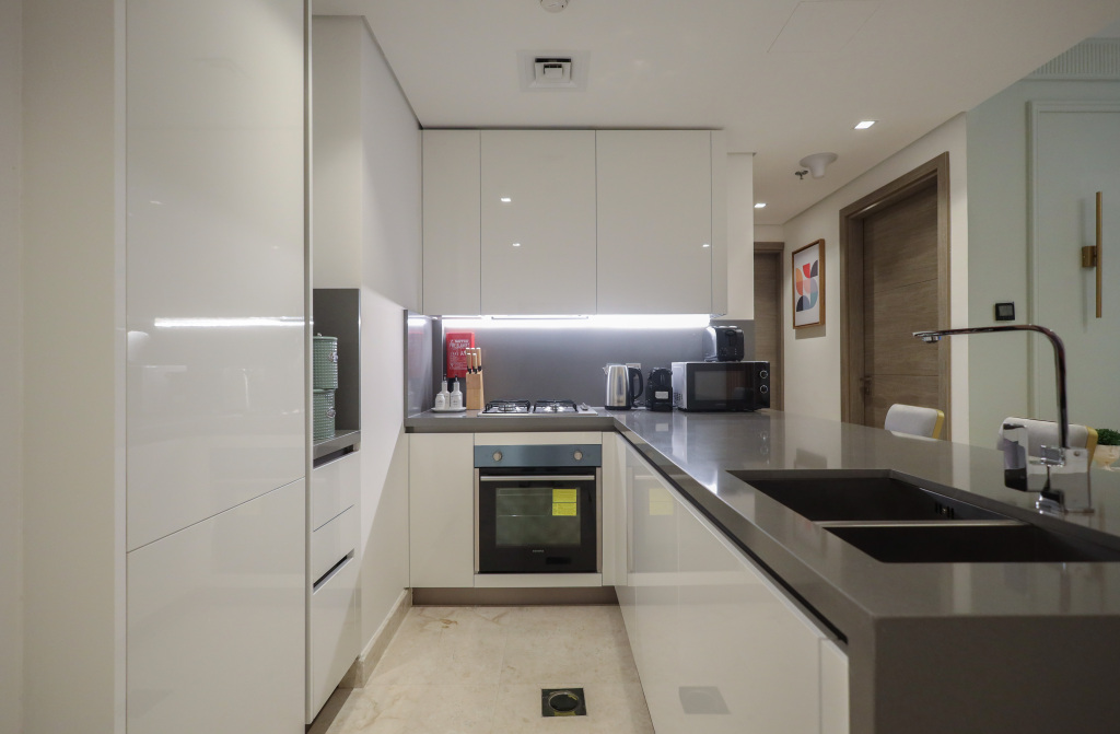 Дубай: Апартаменты Elite LUX Holiday Homes - Elegant 2BR Suite in Business Bay, Dubai