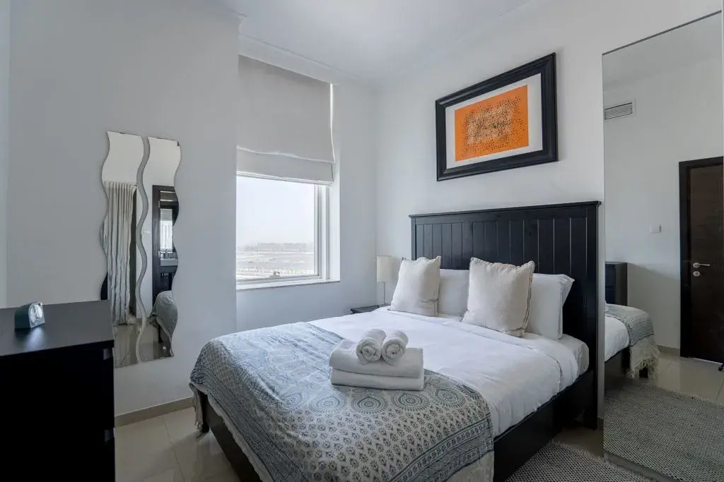 Дубай: Exceptional Apartment With Marina And Gulf Sea View