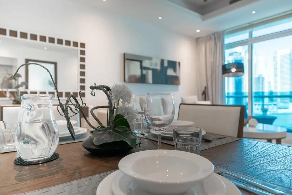 Дубай: Majestic Flat With Panoramic Views In Dubai Marina