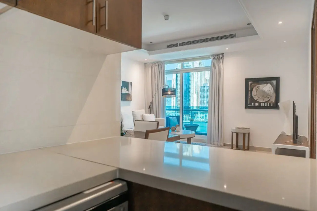 Дубай: Majestic Flat With Panoramic Views In Dubai Marina