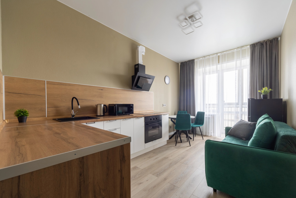 Красноярск: Апартаменты Favorite House в Южном берегу с видом на Енисей