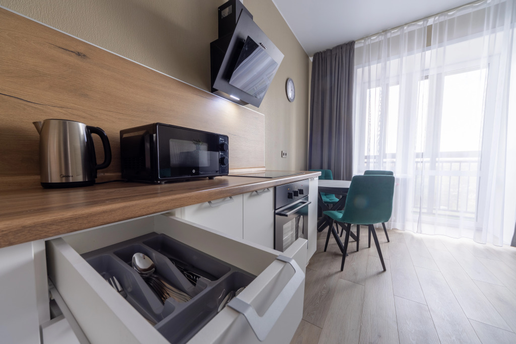 Красноярск: Апартаменты Favorite House в Южном берегу с видом на Енисей