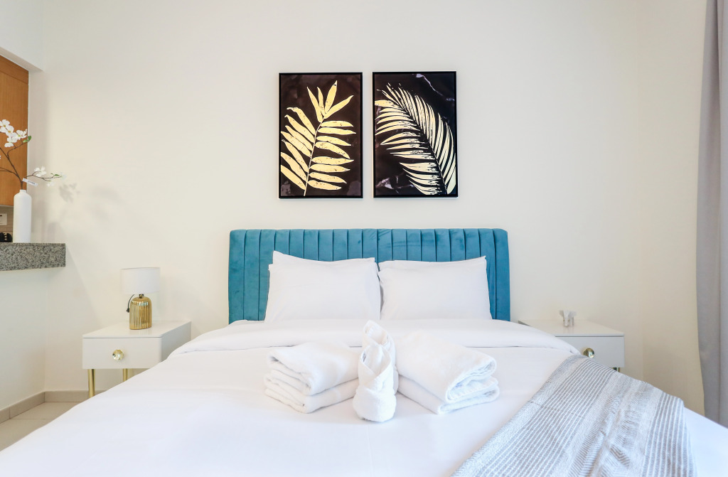 Дубай: Apartments Elite Lux Holiday Homes - Modern Comfort Studio in Business Bay