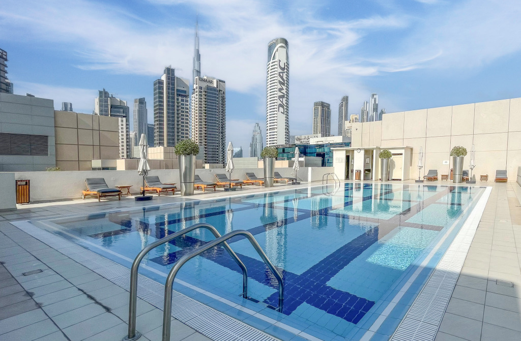 Дубай: Apartments Elite Lux Holiday Homes - Modern Comfort Studio in Business Bay