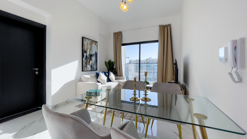 Дубай: Apartments Elite Lux Holiday Homes - Luxe Gardenia 2BR Haven in Arjan Apartments