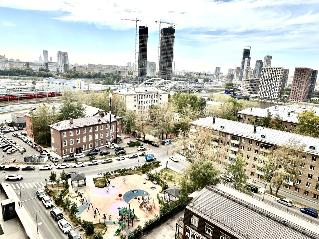 Москва: Квартира Просторный двухкомнатный ЛЮКС с балконом с видом на Сити