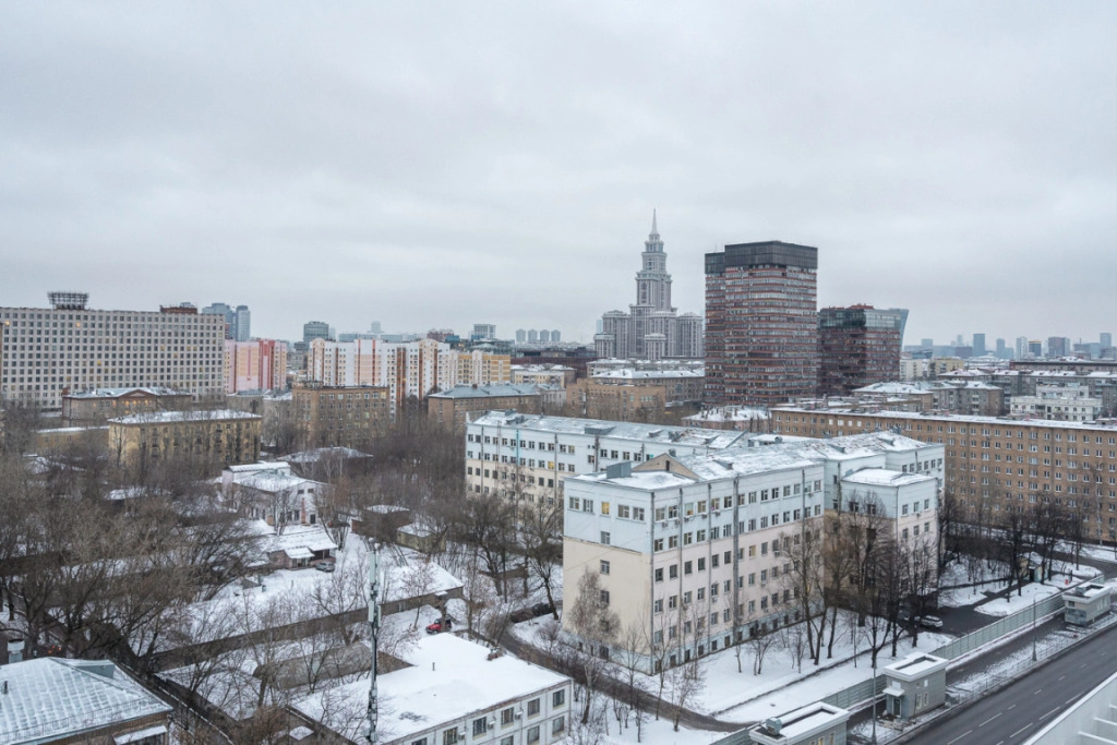 Москва: Апартаменты Студия с Видом на Город Best Flat Балтийская 15