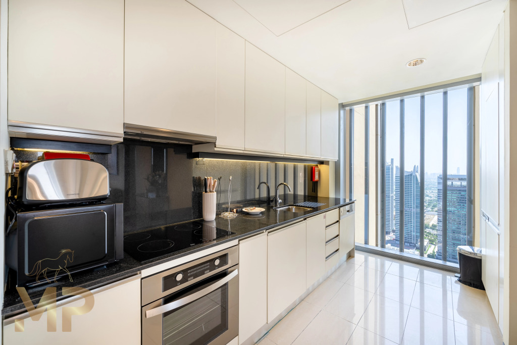 Дубай: Апартаменты Marco Polo Chic 1BR in Marina Hub Expansive Balcony