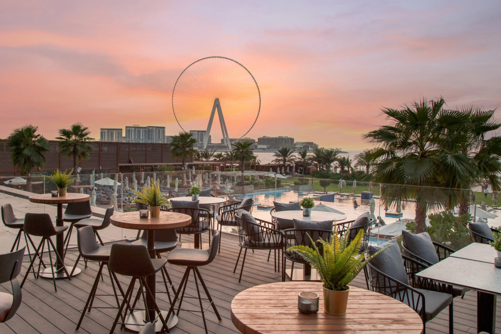 Дубай: Апартаменты Studio on JBR, SEA view, POOL, Gym, LARGE terrace