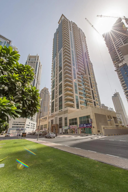 Дубай: Апартаменты Studio on JBR, SEA view, POOL, Gym, LARGE terrace