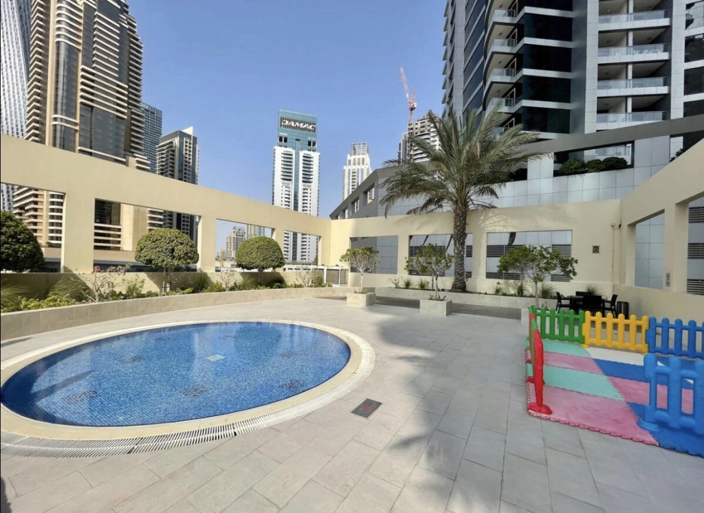Дубай: Апартаменты Studio on JBR, SEA view, POOL, Gym, LARGE terrace