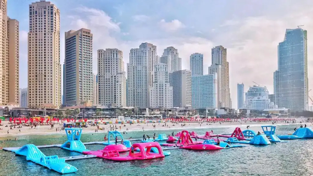 Дубай: Апартаменты Studio on JBR, SEA view, POOL, Gym, LARGE terrace