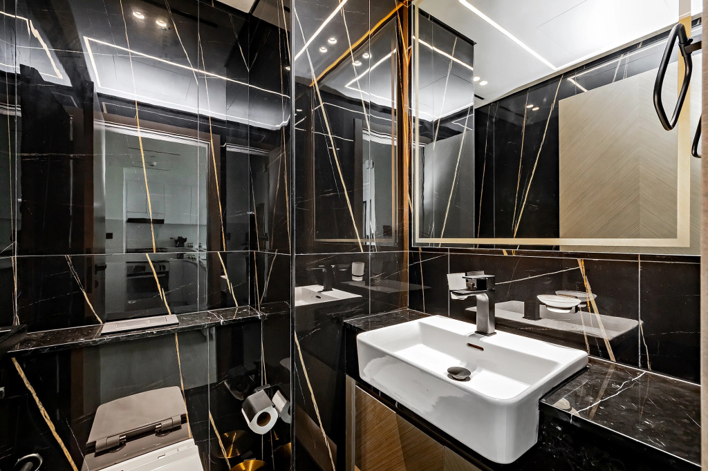 Дубай: Апартаменты Stylish 1BR at Binghatti Corner JVC