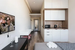 Москва: Апартаменты Студия с Видом на Город BestFlat24 Шереметьевская 85с2