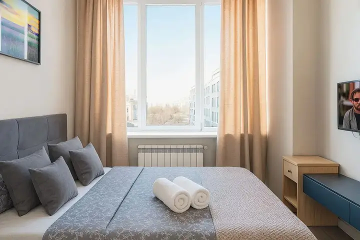 Апартаменты Студия с Видом на Город BestFlat24 Шереметьевская 85с2 — фото 6