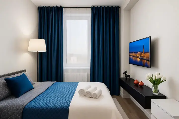 Москва: Апартаменты Студия с Красивым Видом BestFlat24 Шереметьевская 85с2