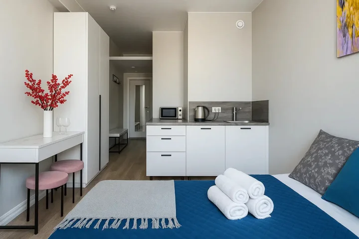 Москва: Апартаменты Студия с Красивым Видом BestFlat24 Шереметьевская 85с2
