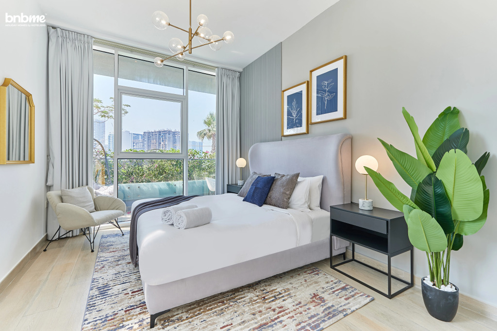 Дубай: Апартаменты Bnbme Bloom Heights Apartments