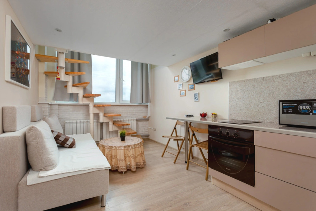 Апартаменты Двухуровневые с Видом на Город OpenHouse24 Medvedkovo Premium — фото 5