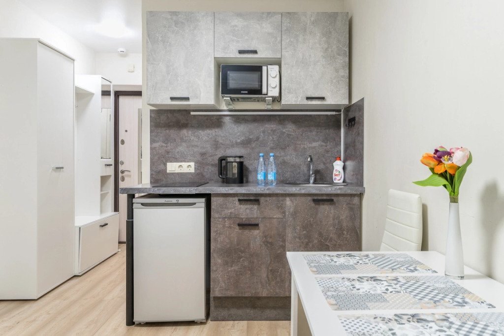 Москва: Апартаменты Двухместная Студия с Кухней BestFlat24 Селигерская