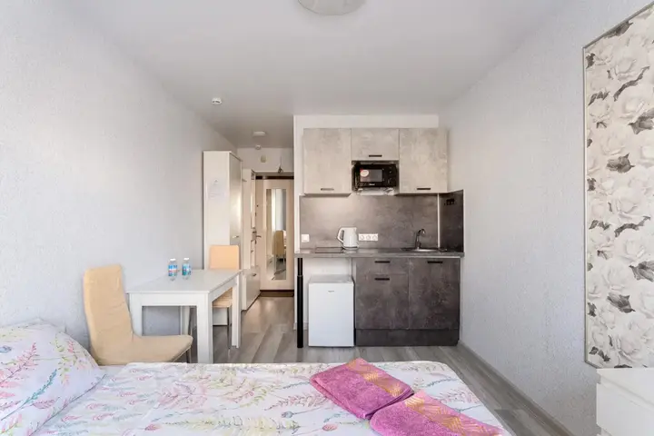 Москва: Апартаменты Двухместная Студия с Кухней BestFlat24 Селигерская