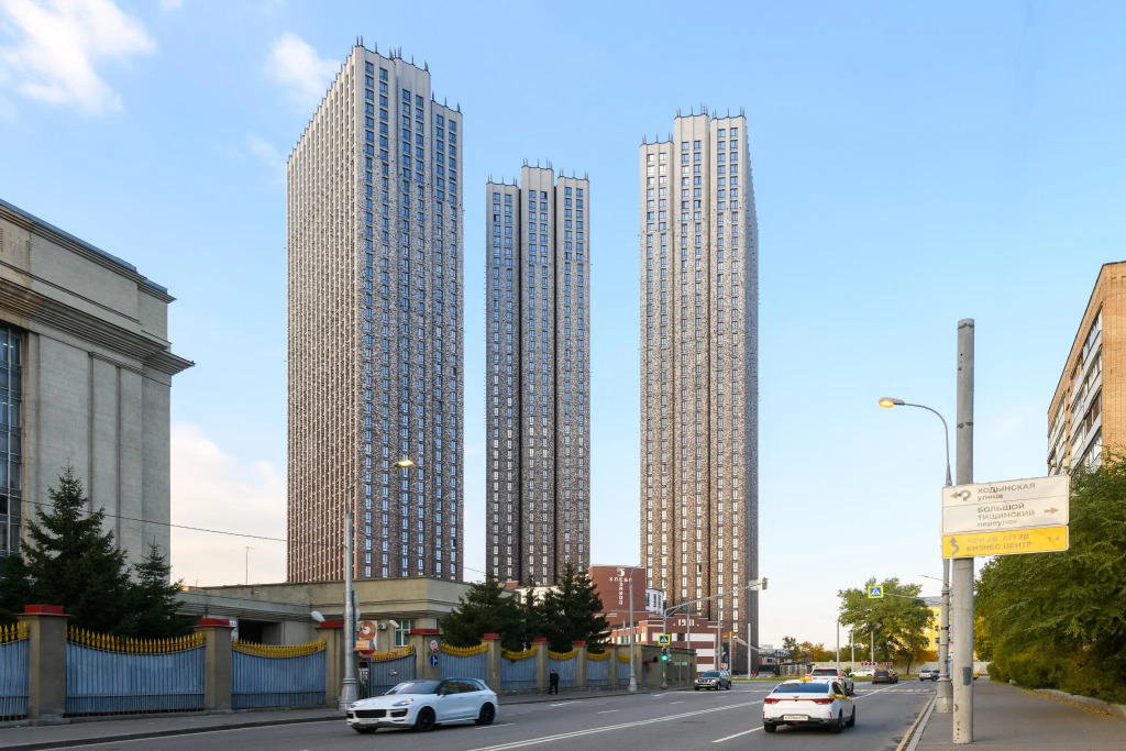 Москва: Апартаменты в небоскрёбе, центр Москвы