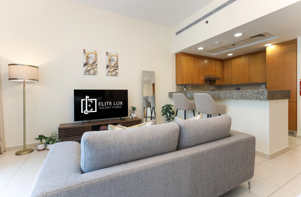 Дубай: Апартаменты Elite Lux Holiday Homes - Modern Elegance Studio in Business Bay, Dubai