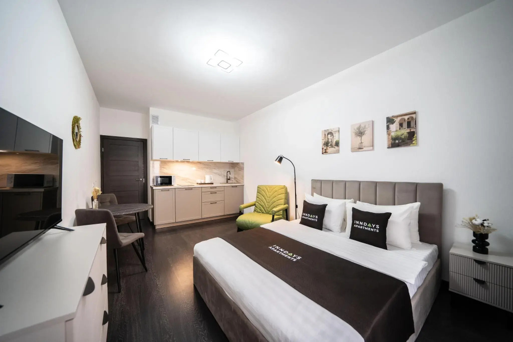 Санкт-Петербург: InnDays Apartments на проспекте Авиаконструкторов
