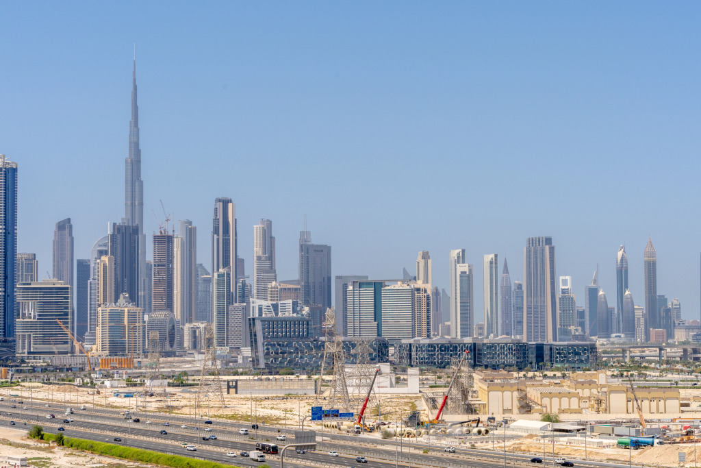 Дубай: Апартаменты Marco Polo - Stunning 2BR with Burj View | Spacious Gym & Pool