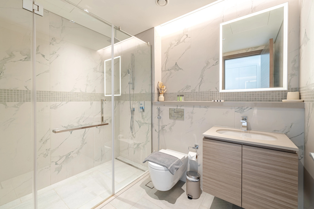 Дубай: Апартаменты Marco Polo - Stunning 2BR with Burj View | Spacious Gym & Pool