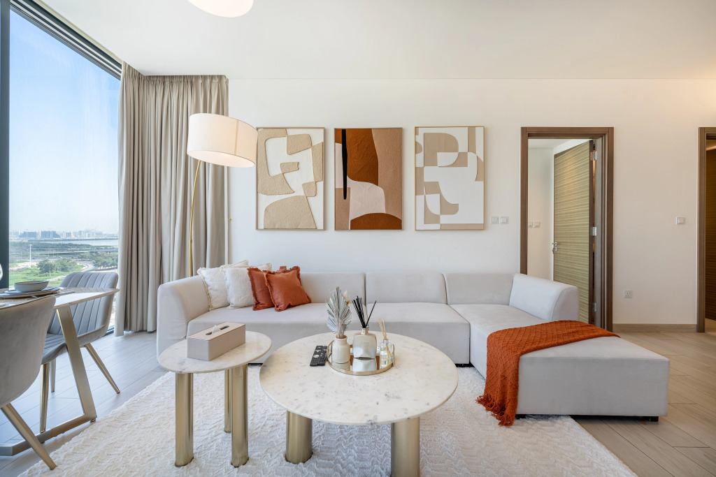 Дубай: Апартаменты Marco Polo - Stunning 2BR with Burj View | Spacious Gym & Pool