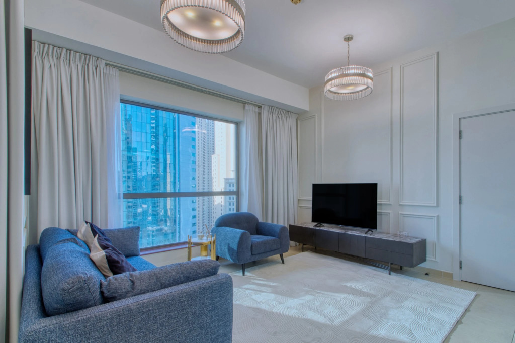 Дубай: Апартаменты Cozy 1BR with great view