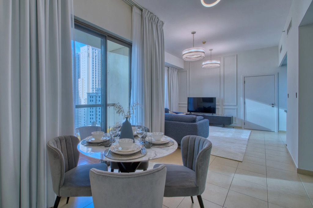 Дубай: Апартаменты Cozy 1BR with great view