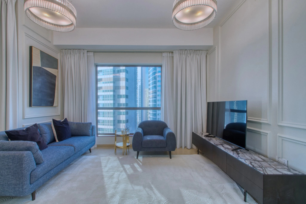 Дубай: Апартаменты Cozy 1BR with great view