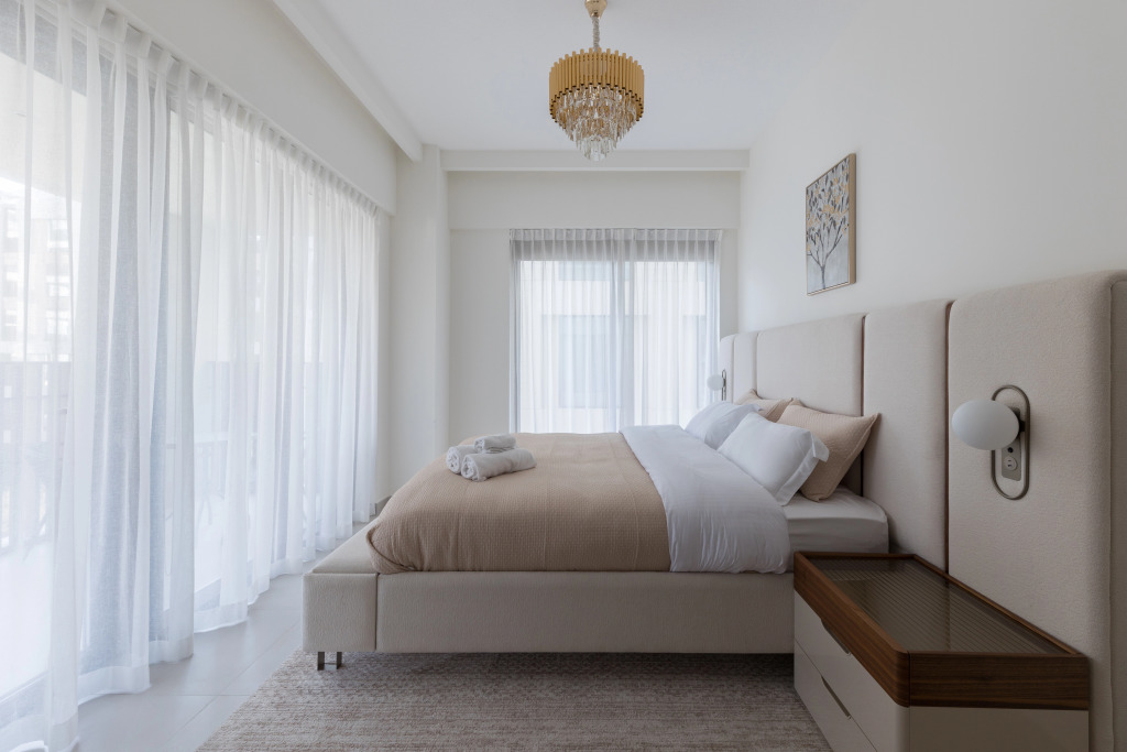 Дубай: Апартаменты Premium White And Beige 3BR in Surf 2