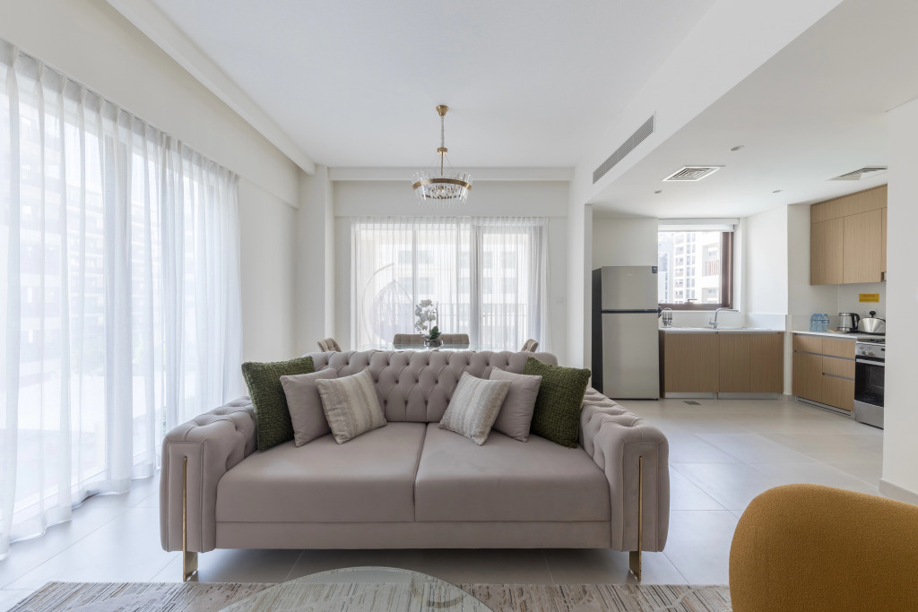 Дубай: Апартаменты Premium White And Beige 3BR in Surf 2