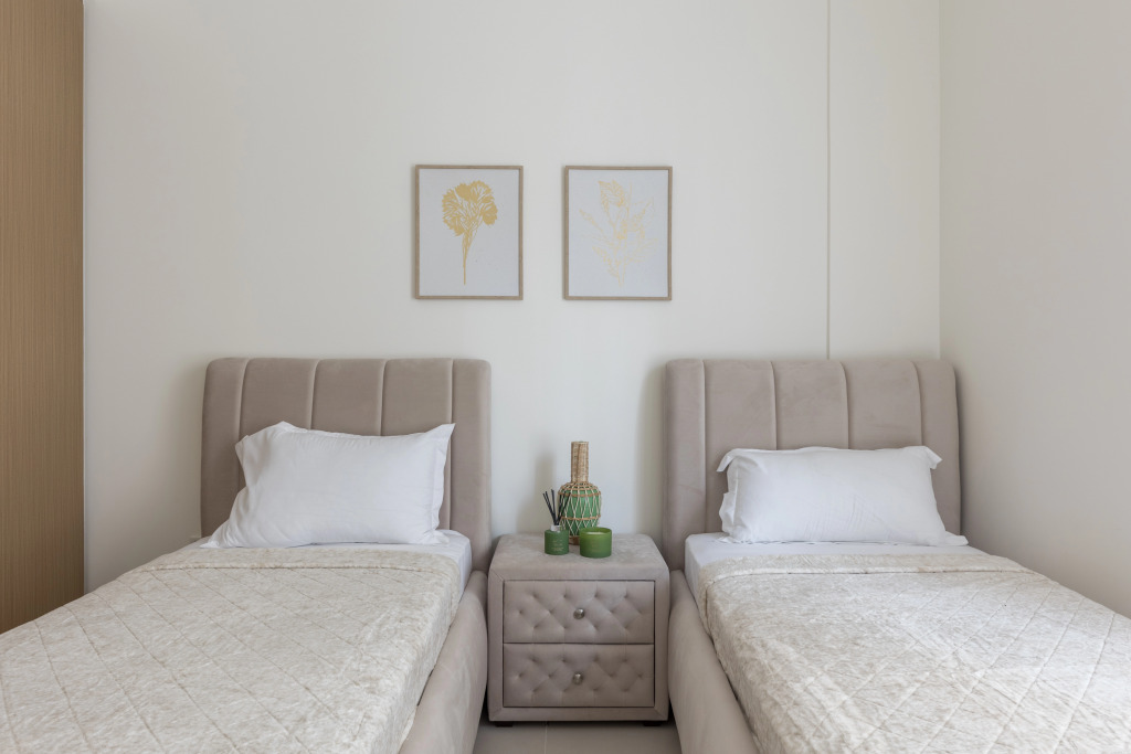 Дубай: Апартаменты Premium White And Beige 3BR in Surf 2
