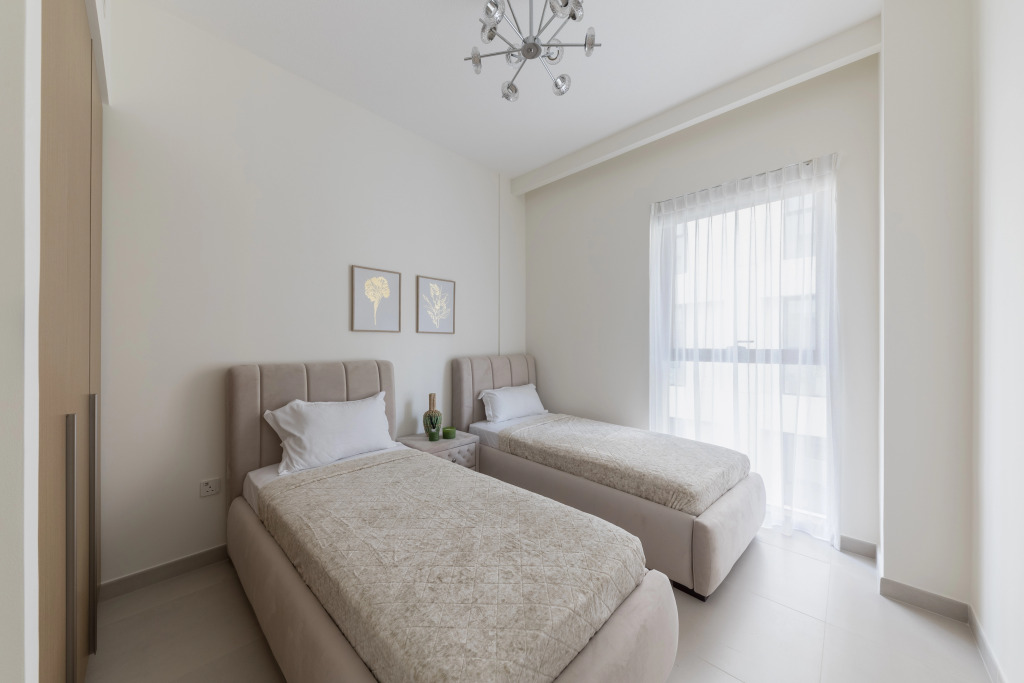 Дубай: Апартаменты Premium White And Beige 3BR in Surf 2