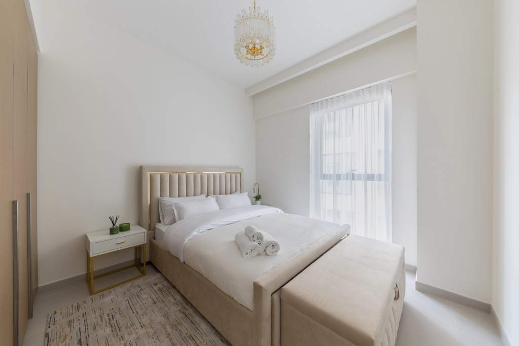Дубай: Апартаменты Premium White And Beige 3BR in Surf 2