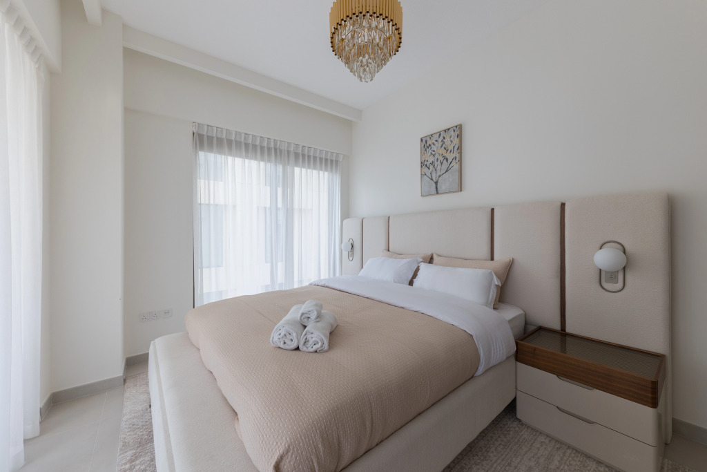 Дубай: Апартаменты Premium White And Beige 3BR in Surf 2