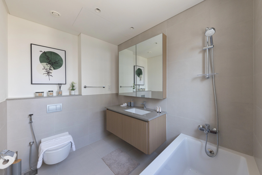 Дубай: Апартаменты Premium White And Beige 3BR in Surf 2