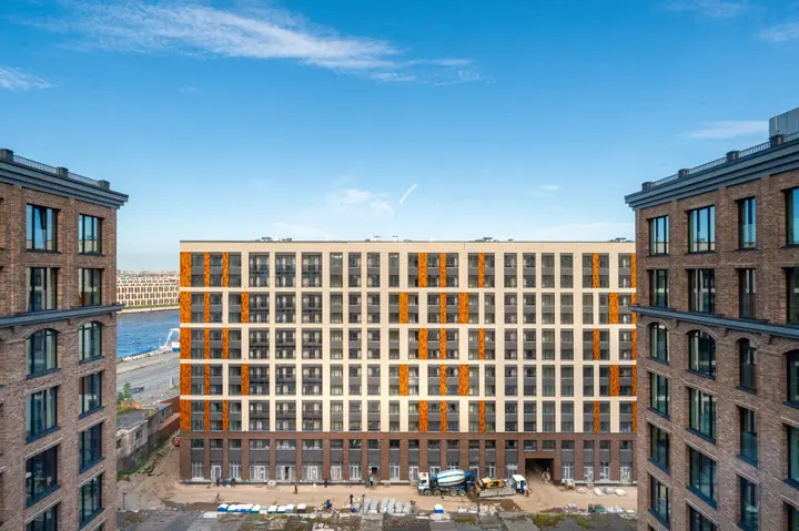Санкт-Петербург: Апартаменты Однокомнатные с Видом на Город Docklands 2