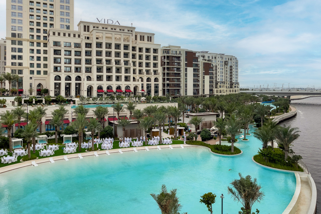 Дубай: Апартаменты Сozy 1BR at Vida Residences Creek Beach