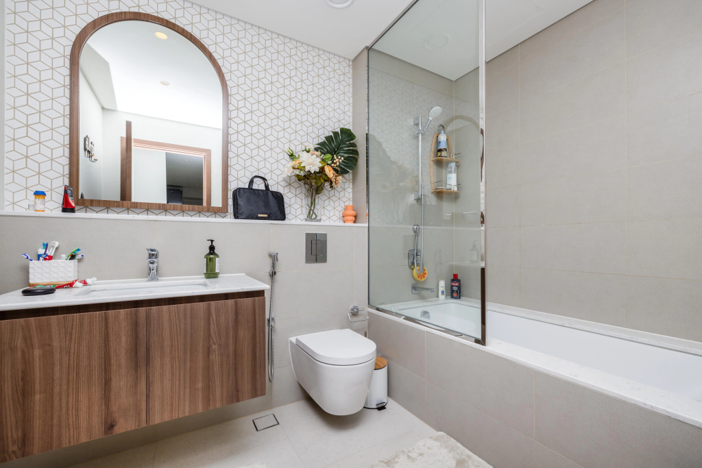 Дубай: Апартаменты Сozy 1BR at Vida Residences Creek Beach