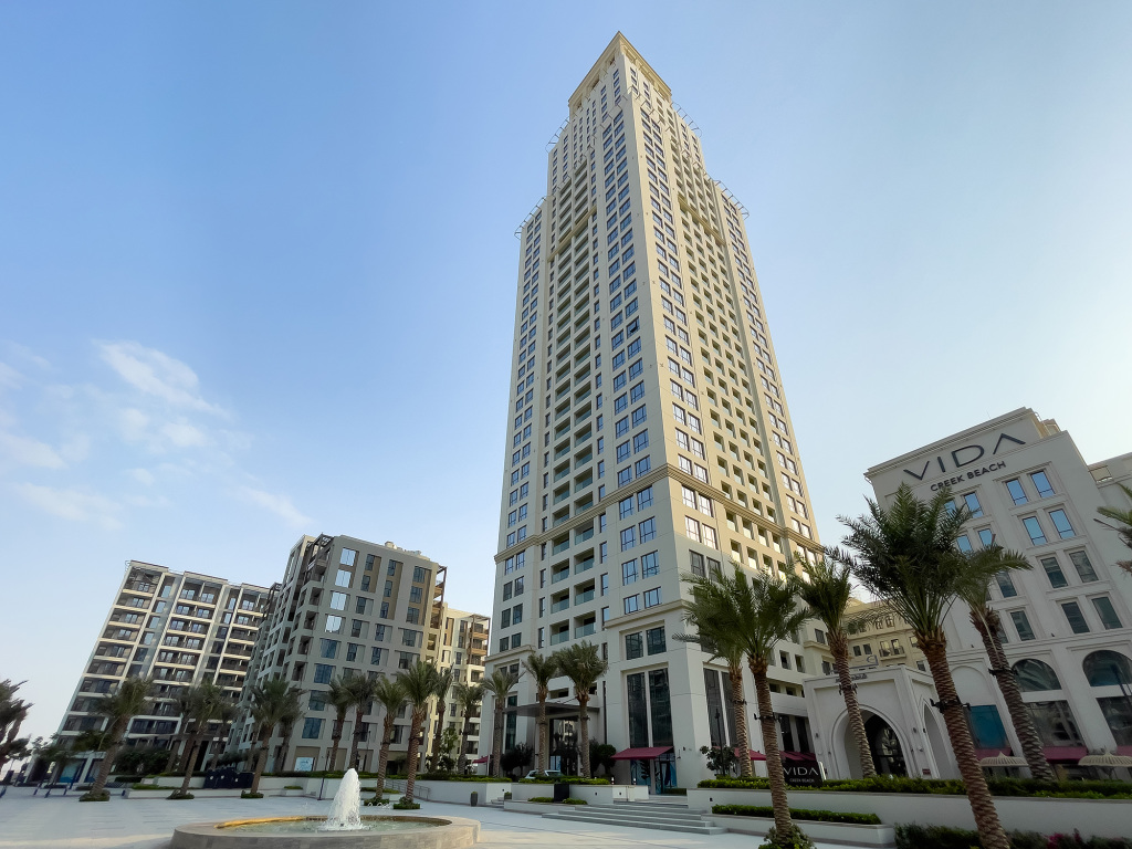 Дубай: Апартаменты Сozy 1BR at Vida Residences Creek Beach
