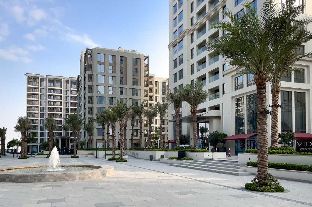 Дубай: Апартаменты Сozy 1BR at Vida Residences Creek Beach