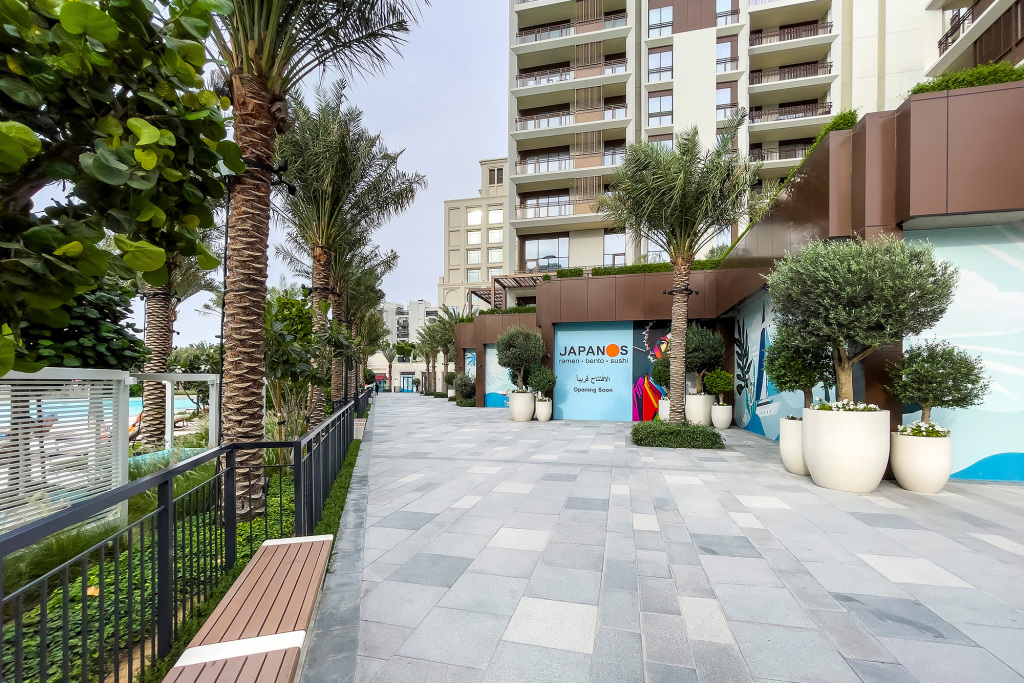 Дубай: Апартаменты Сozy 1BR at Vida Residences Creek Beach