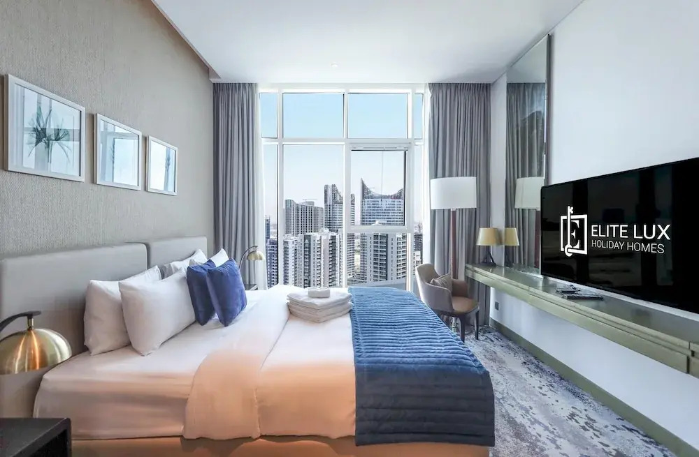 Дубай: Elite LUX Holiday Homes - Prive Maison Studio in Business Bay Dubai